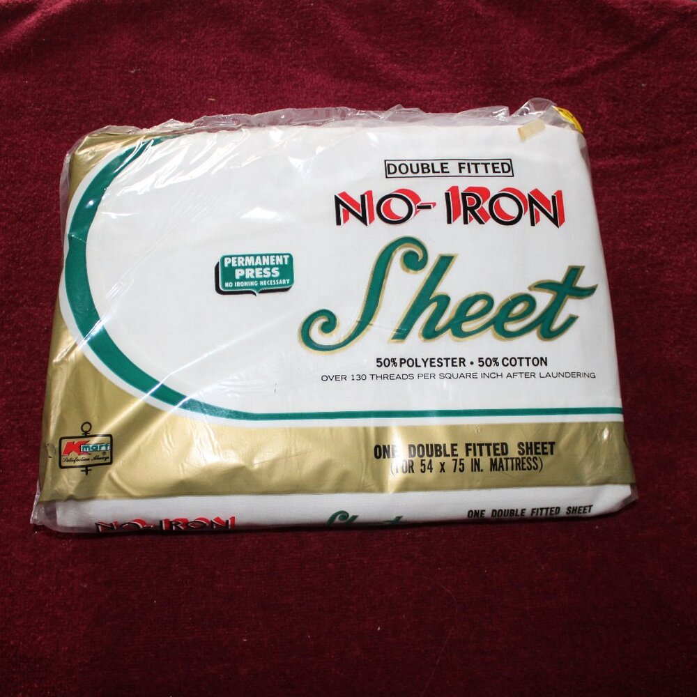 Double Fitted Permanent Press Sheet 130 Thread count